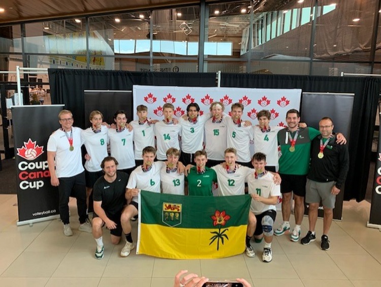 Muenster's Skylar Varga and Team Sask hit volleyball gold in Canada Cup
